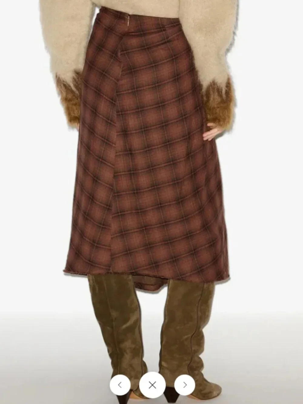 BNWT AW25 ISABEL MARANT ETOILE NICOLE DRESS 38 - Picture 11 of 12